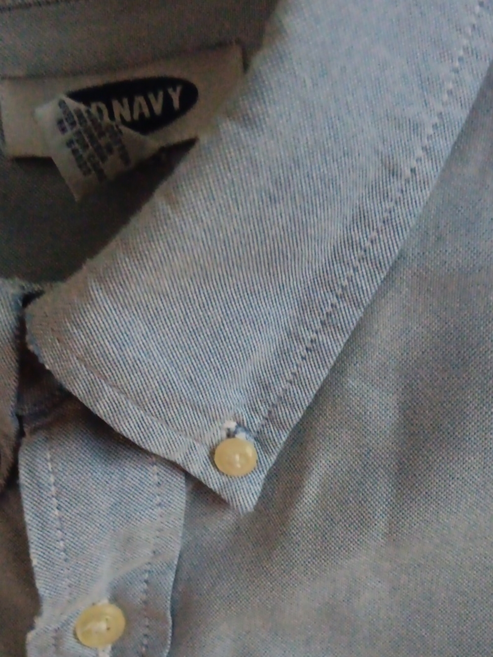 Old Navy Pale Blue Oxford Button-Down Shirt